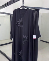 7 Beautiful Color Options Premium Quality Zoom / Nida Blend Fabric Hand Work Abaya With Dupatta